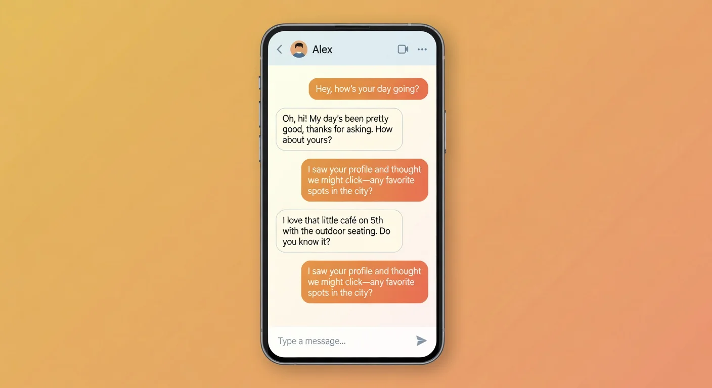 Exemples de messages bien rédigés sur smartphone